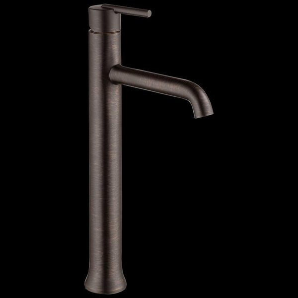 Delta Single hole installation Hole Vessel Lavatory Faucet, Venetian Bronze 759-RB-DST